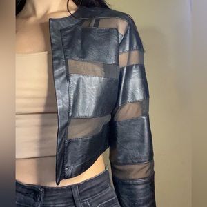 Leather black Jacket